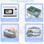 Lunch Box Food Container Bento Box Heated Lunchbox Kids Lunchbox Snack Straw Wheat Korean Sealed Student Plastic Box for Food - Korvel