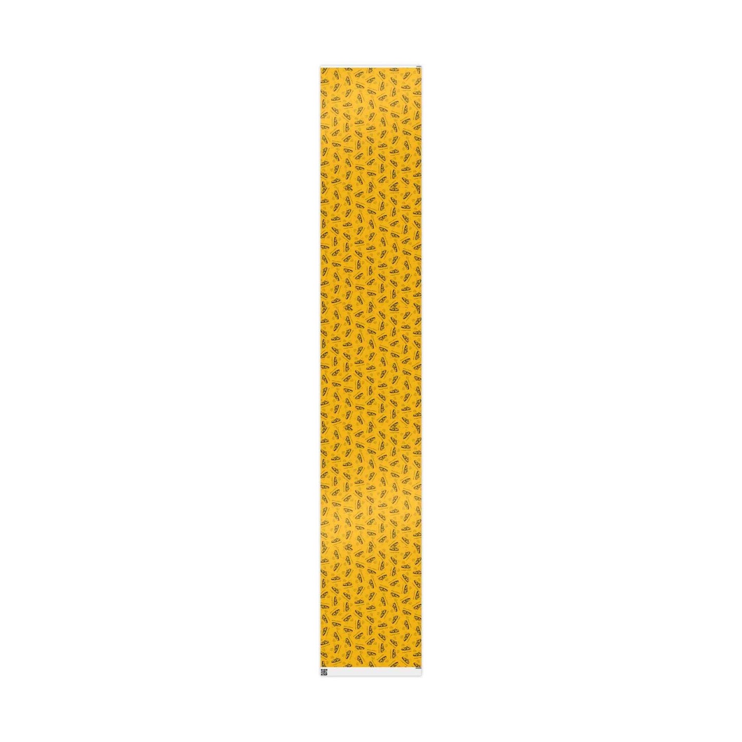 Zoomies Road Trip Cat Wrapping Paper - Golden Sketch Design