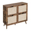 4-Door Freestanding Modern Shoe Rack for Entryway