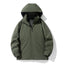 Chaqueta Exterior Impermeable y Cortaviento delgada para Hombre