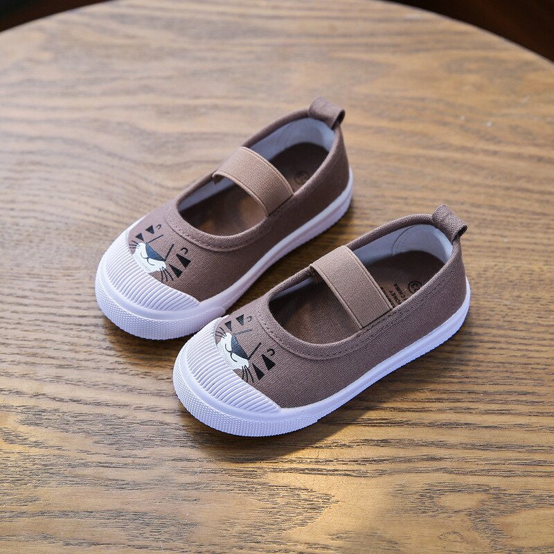 Zapatos Premium de Lona Blanca para Primeros Pasos de Niños