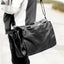 Men's Leather Casual Crossbody Travel Bag