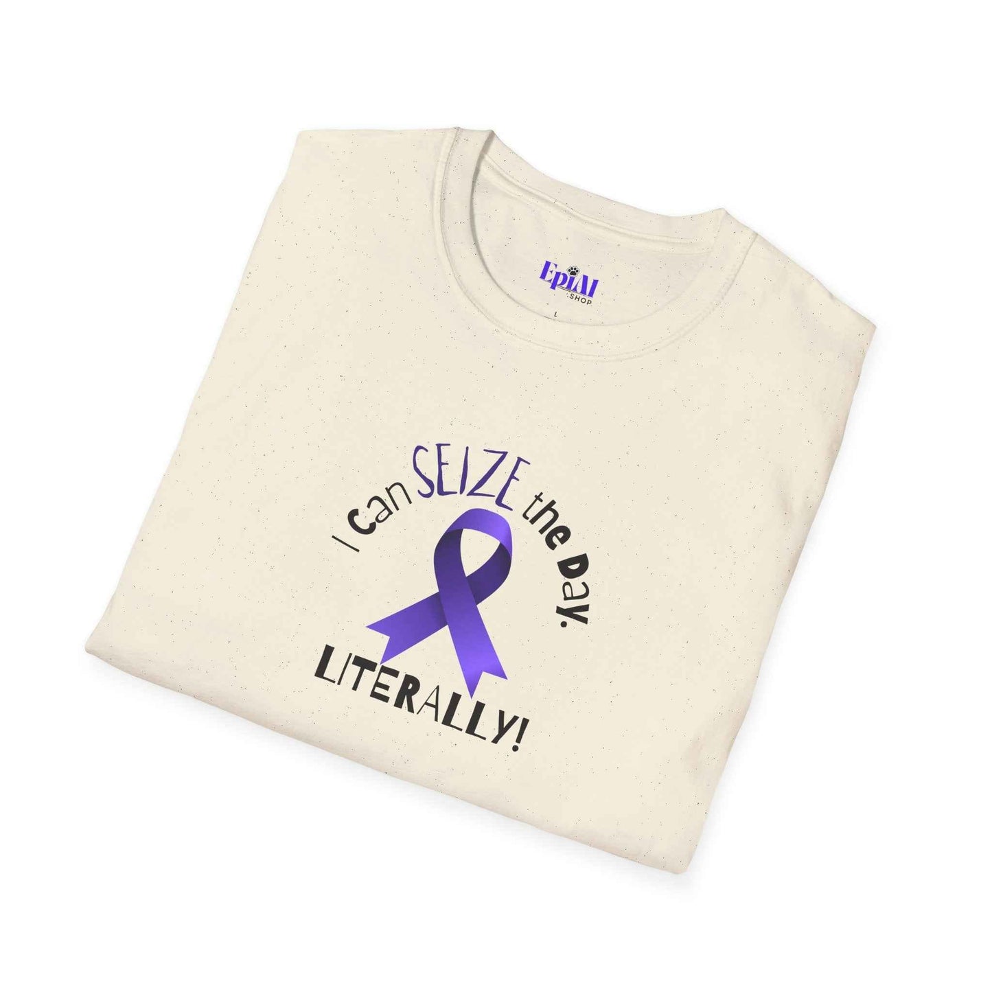 Epilepsy Awareness Pin Button - Seize the Day