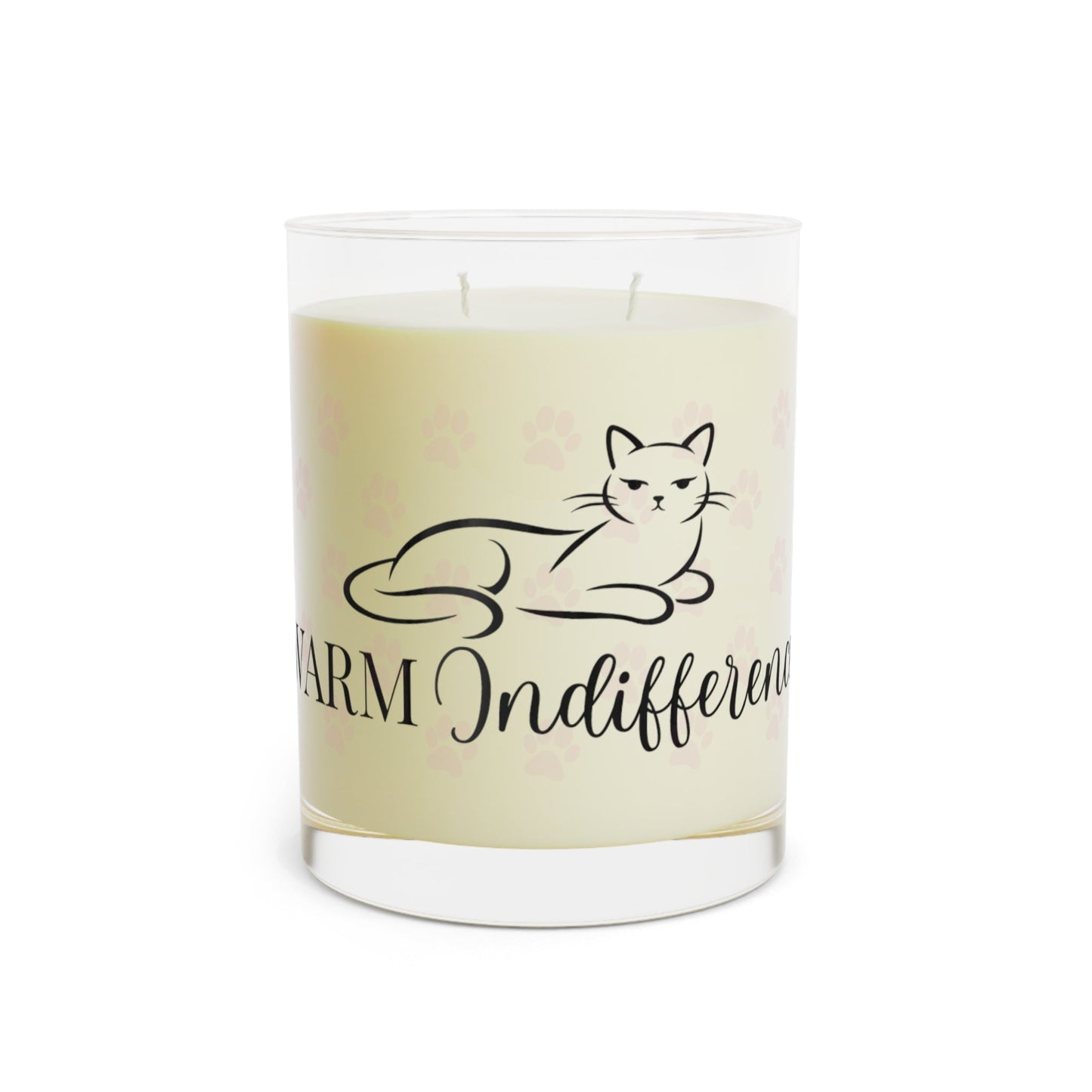 Indifférence Chaleureuse – Bougie en Soja Chat Indifférent