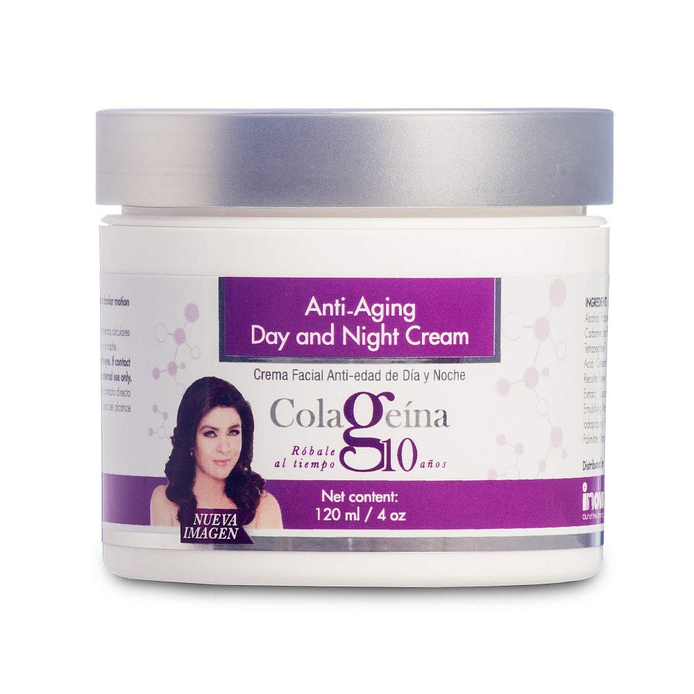 Crema Colageina de Día y Noche - 4 Oz