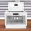 16 Bay Locking Charging Cabinet for Laptops and Chromebooks - White