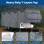 Umbrauto 5th Wheel RV Cover Upgraded 7 Layers Top Anti-UV Waterproof Breathable Camper Covers - Korvel