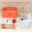 Premium Canvas Makeup Bag - Stylish & Spacious Storage