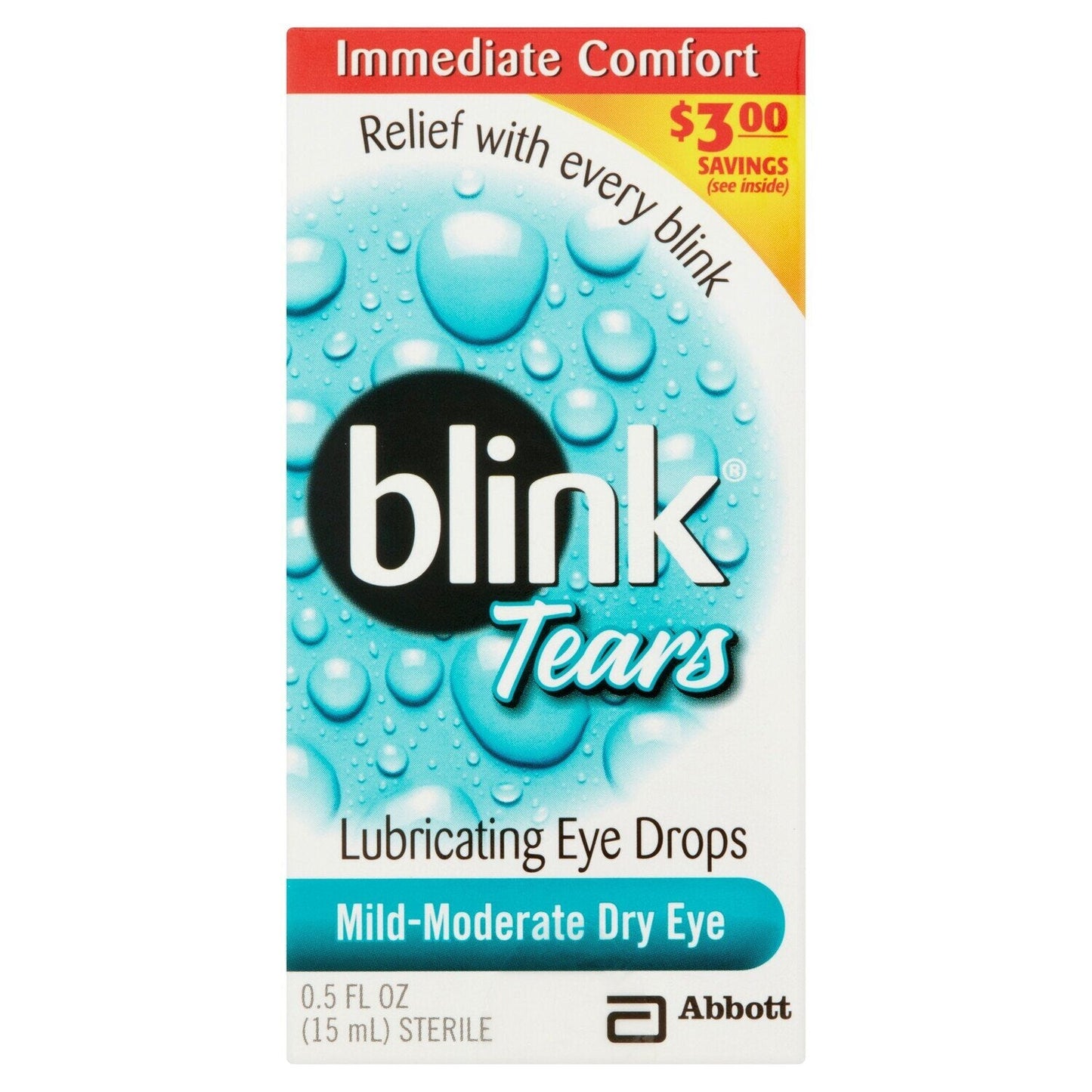 Gotas Lubricantes para los Ojos Blink Tears - 0.5 fl oz