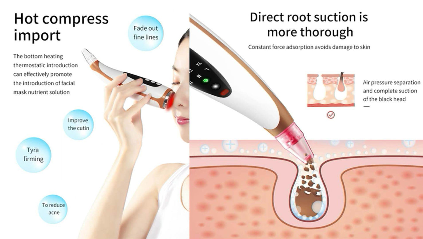 Electric Pore Cleaning Instrument with Light Therapy