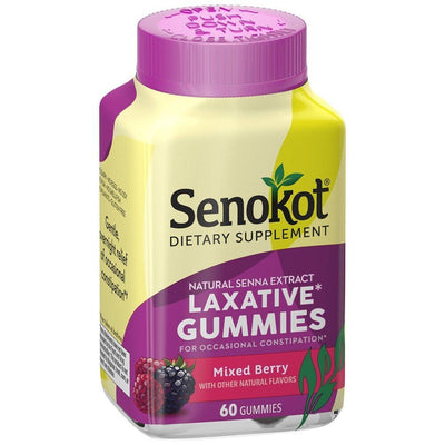 Gummies laxatives Senokot - Baies mélangées - 60 unités