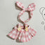 Clothing] Labubu Clothes with PVC Face Pendant, Labubu Sitting Party Series Doll Clothing - Korvel