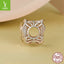Perles de bracelet DIY Yinziyun Ginkgo Butterfly - Argent S925