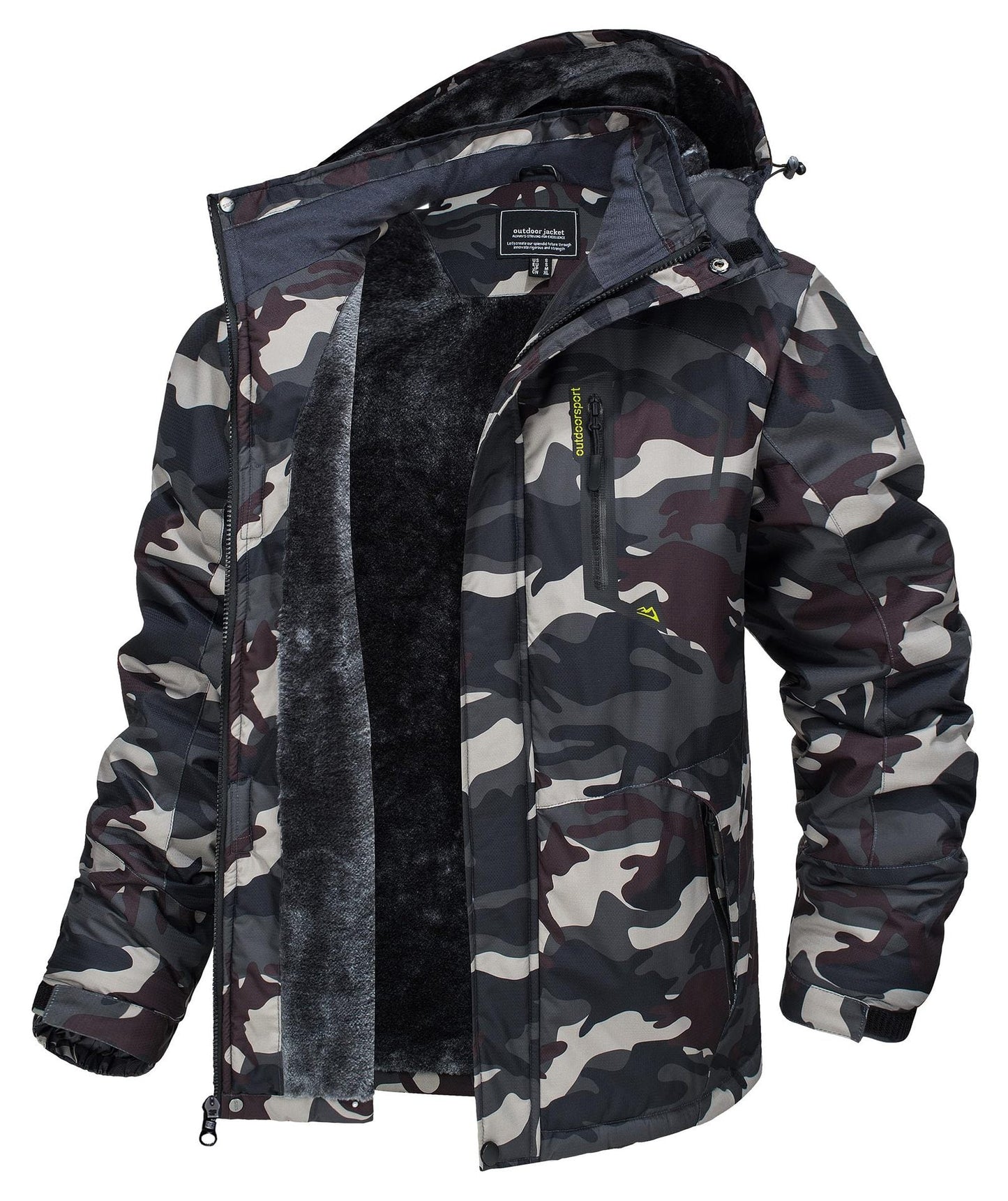 Premium Hooded Men's Jacket for Autumn and Winter