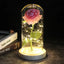 Enchanted Glass Rose Decoration for Home Decor