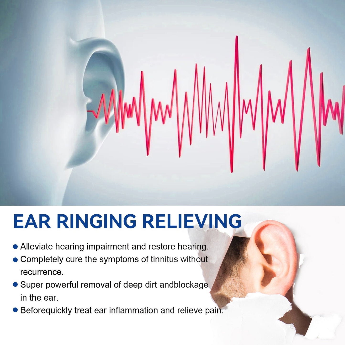 Premium Ear Care Spray for Gentle Earwax Cleaning