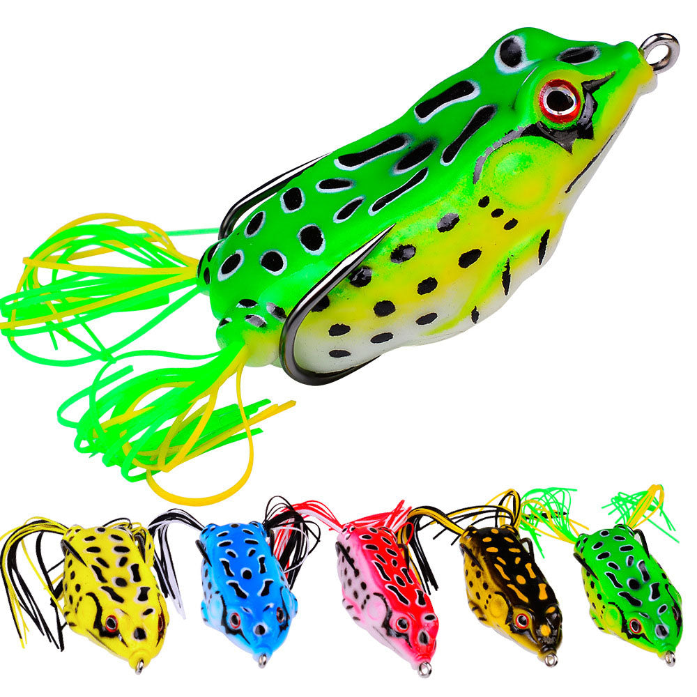 New Thunder Frog Lure Fake Bait Simulation Fake Bait Soft Bait Lua Bait Black Fish Bait - Korvel
