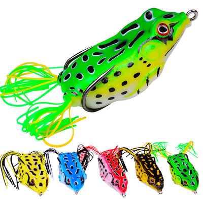 New Thunder Frog Lure Fake Bait Simulation Fake Bait Soft Bait Lua Bait Black Fish Bait - Korvel