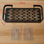 Minimalist bathroom black aluminum alloy triangular rectangular non perforated bathroom storage corner shelf - Korvel