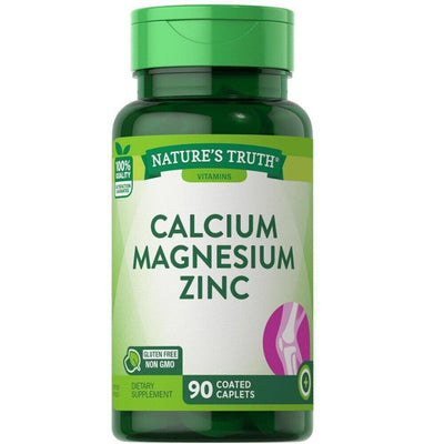 Comprimidos recubiertos de calcio, magnesio y zinc de Nature's Truth