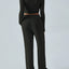 Round Neck Long Sleeve Top and Pants Set