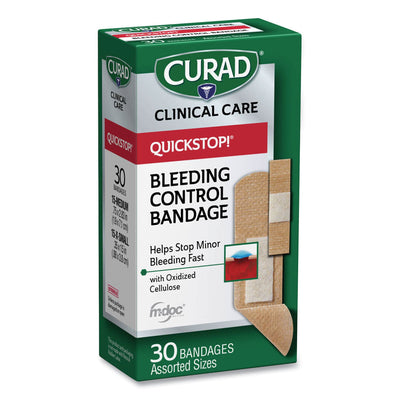 Bandages en tissu flexible Curad - Tailles assorties pour un usage quotidien