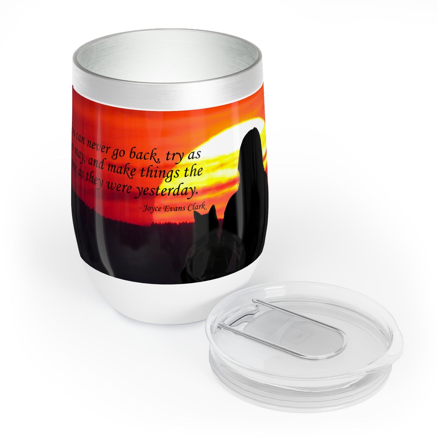 Vaso de Vino Chill - Diseño Premium de Doble Pared Aislado