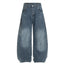 Vintage-Inspired Loose Fit Denim Trousers for Men