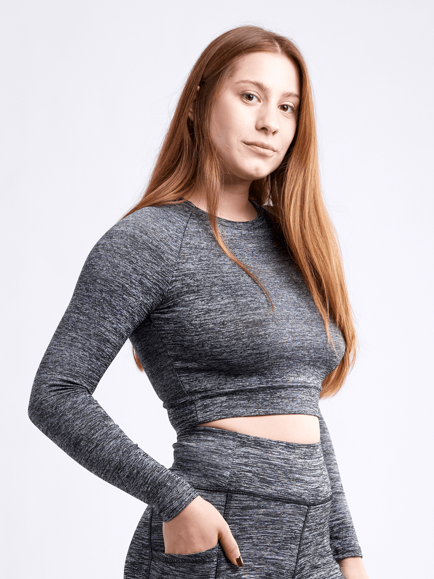 JupiterGear Long-Sleeve Crop Top for Women