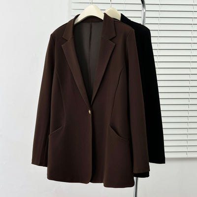 Blazer Professionnel Grande Taille Femme