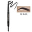HANDAIYAN 5 Colors Automatic Rotating Eyebrow Pencil Double-ended Waterproof Triangle Eyebrow Pencil - Korvel