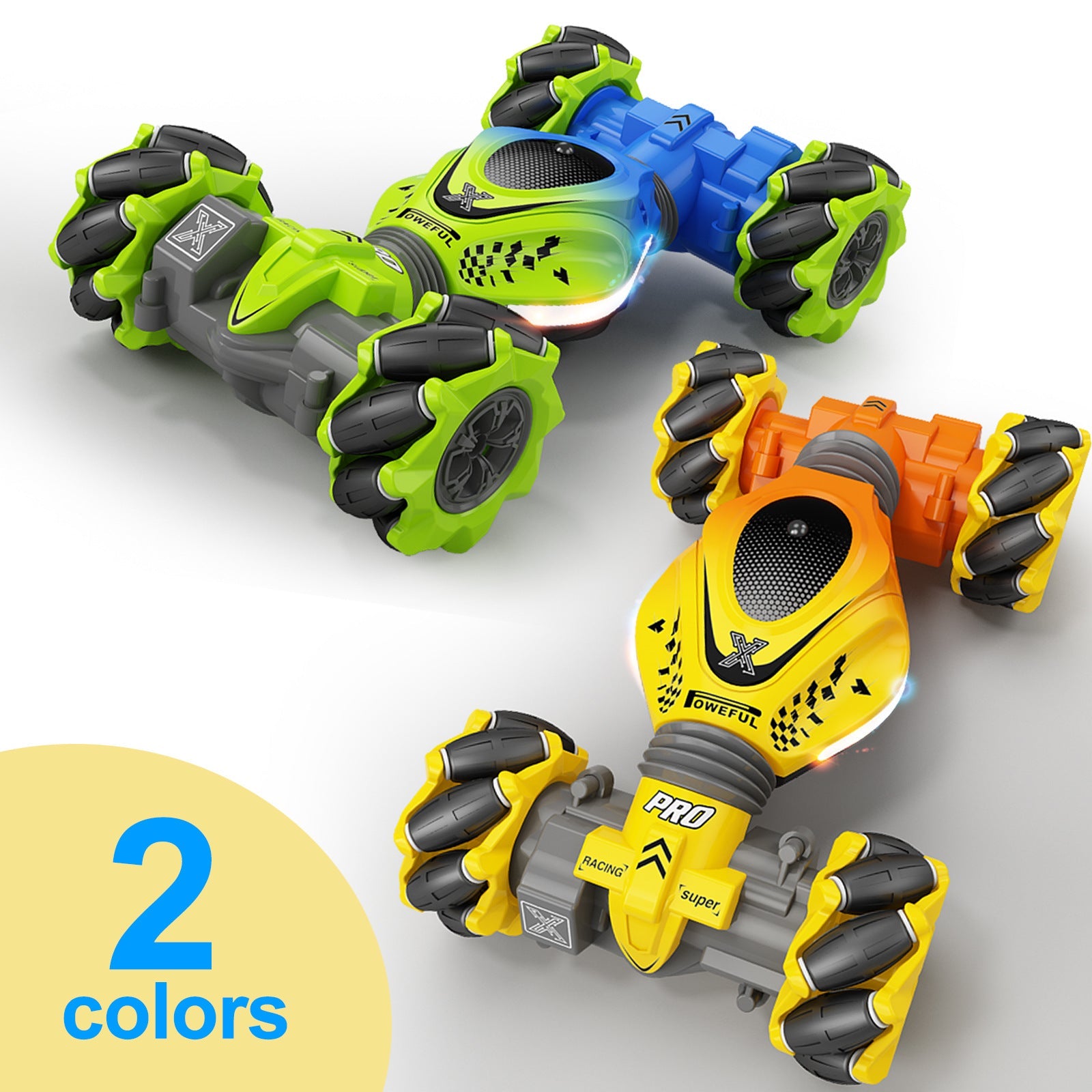 Induction Mini Gesture Twist Car Transform Car Watch Remote Control Double sided Stunt Climbing Toy Remote Control Car - Korvel