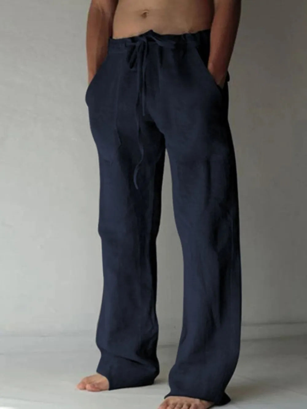 Men's Plus Size Drawstring Loose Fit Joggers