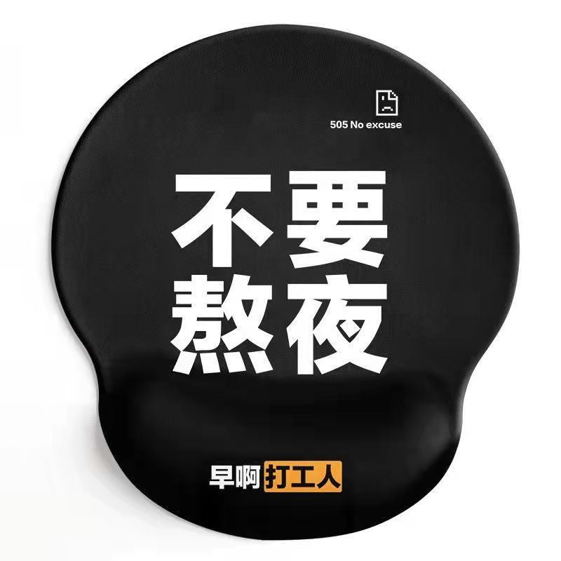 Cute Bear Wrist Mouse Pad for Comfort and Style