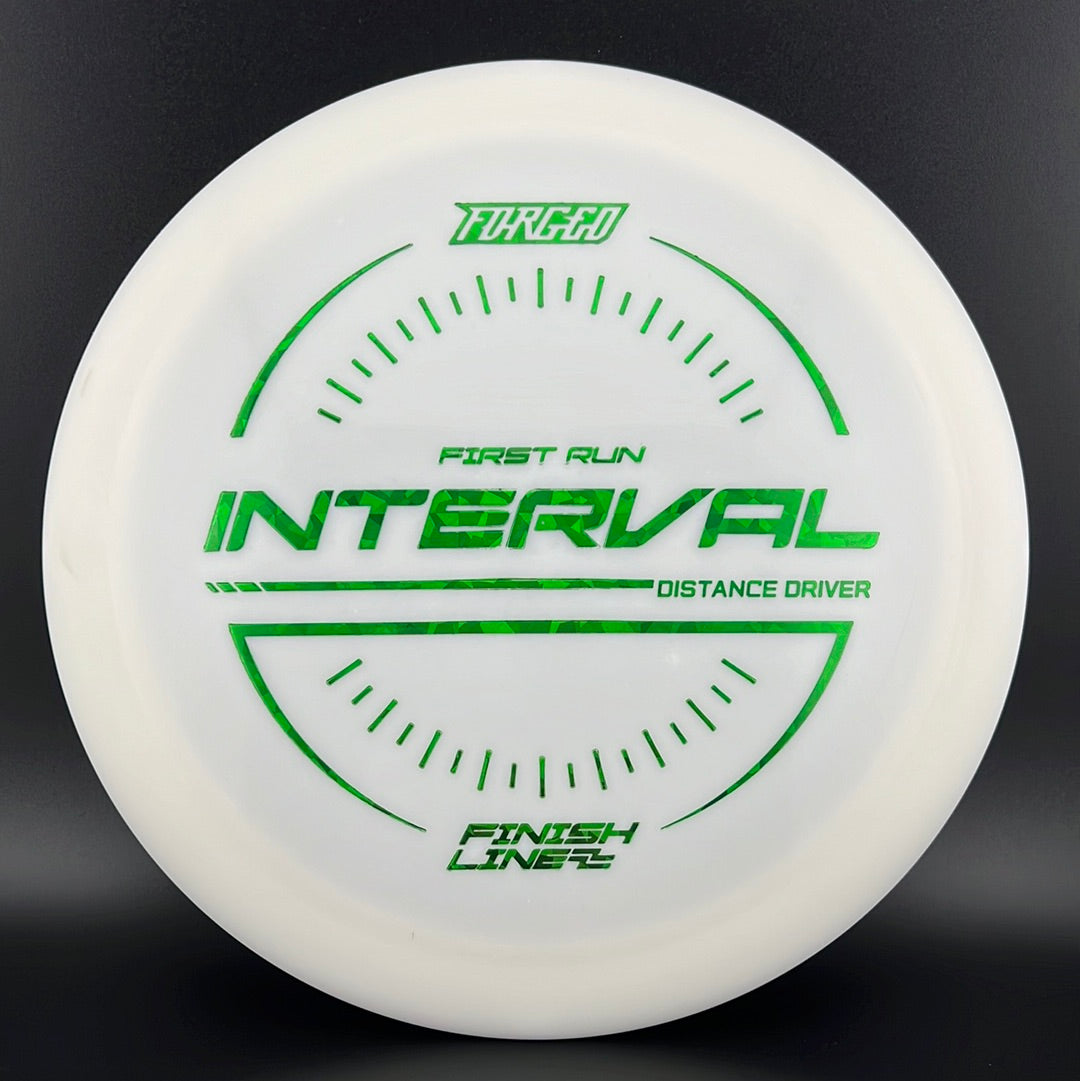 Forged Interval - First Run Disc Golf Driver