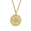 Stainless Steel Seven Angels Magic Circle Pendant Necklace