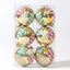 Christmas ball hand drawn pattern Christmas tree pattern decoration plastic electroplated ball decoration - Korvel