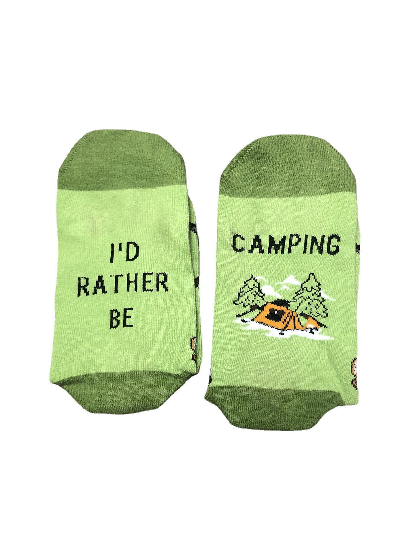 English Letters Socks Outdoor Camping Fishing Mountain Climbing Ski Sports Tube Socks - Korvel