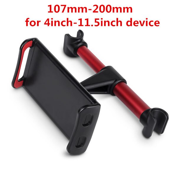 4-11.5inch Car Back Seat Phone Holder Tablet Mobile Phone Holder Universal Car Headrest Holder 360 Rotatable Stand Support - Korvel