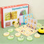 Wooden children's early education fun expression egg matching game, battle training interactive puzzle toy - Korvel