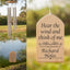 Family Pet Cat and Dog Commemorative Wind Chime Decorative Pendant Text DIY - Korvel