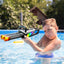 Electric LED Rotating Gatling Water Gun - Auto-Spray Blaster