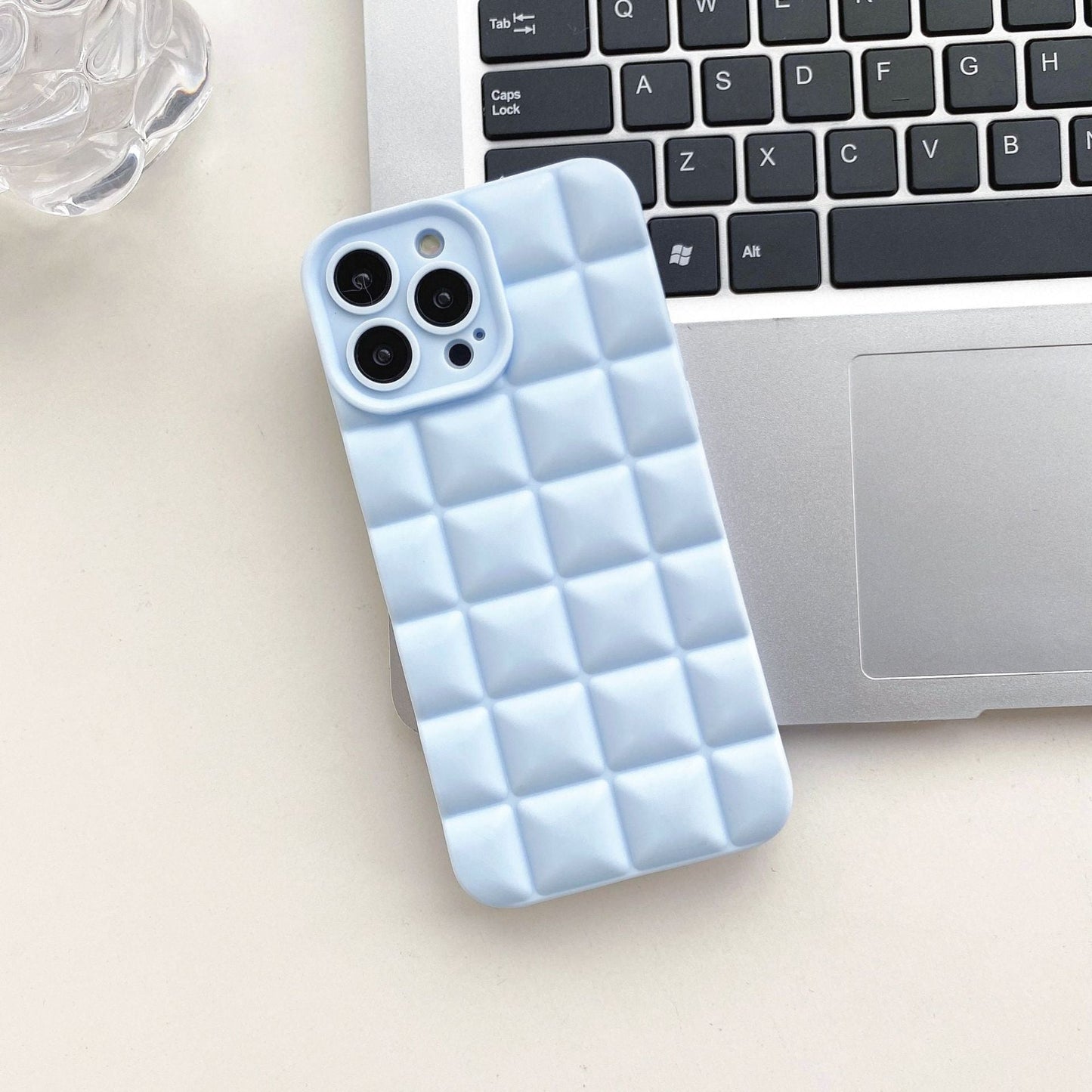 Premium Stereo Lattice Phone Cover for iPhone 14 Pro Max