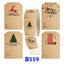 Christmas gift stickers decorative sealing sticker Merry Christmas Reward Self-adhesive labels Children's Day party - Korvel