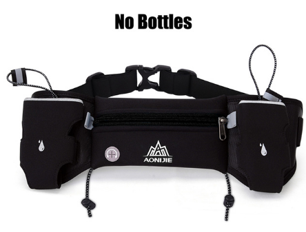 AONIJIE  Running Waist Pack Outdoor Sports Hiking Racing Gym Fitness Lightweight Hydration Belt Water Bottle - Korvel