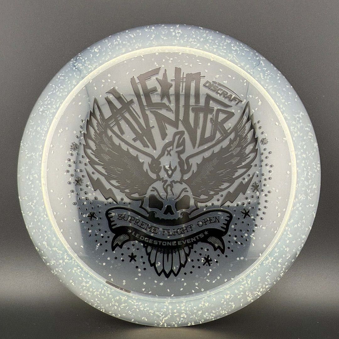 Glo Confetti CryZtal Avenger - Premium Disc Golf Driver