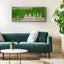San Francisco Moss City Silhouette Metal Wall Art - Korvel