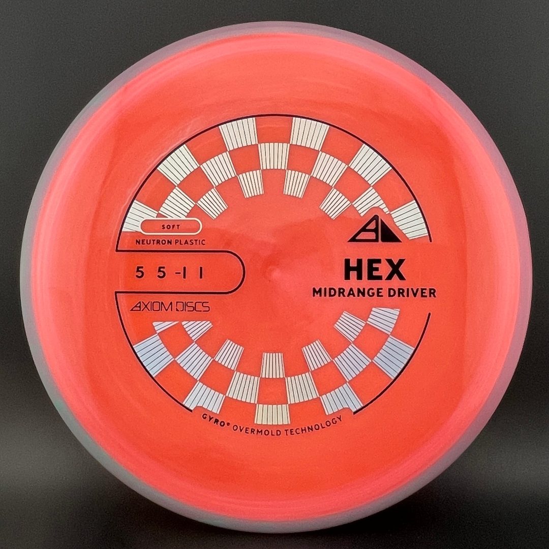 Soft Neutron Hex Disc Golf Midrange
