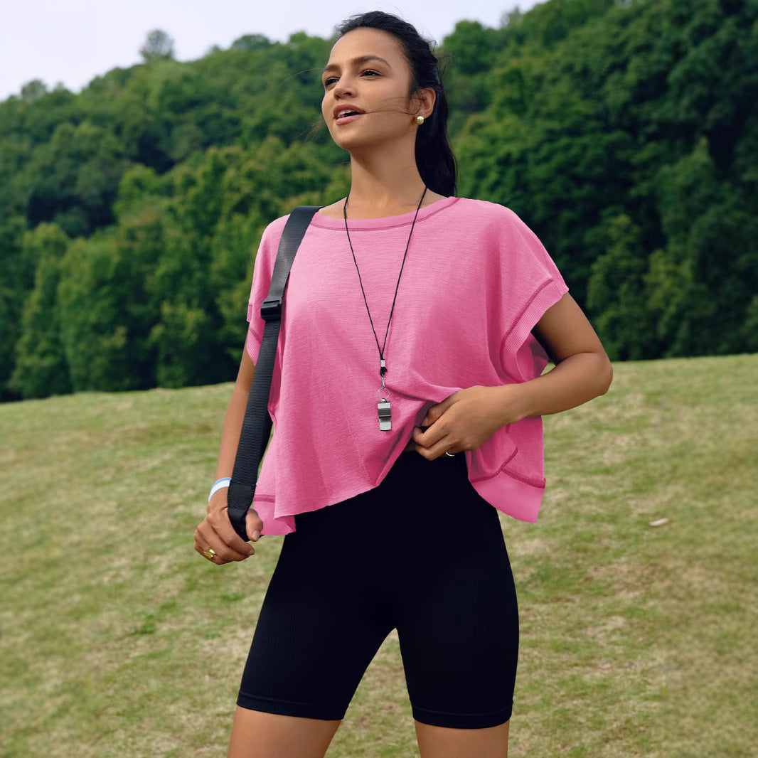Crop Top de Yoga Sportif Femme Sans Dos - Décontracté et Respirant