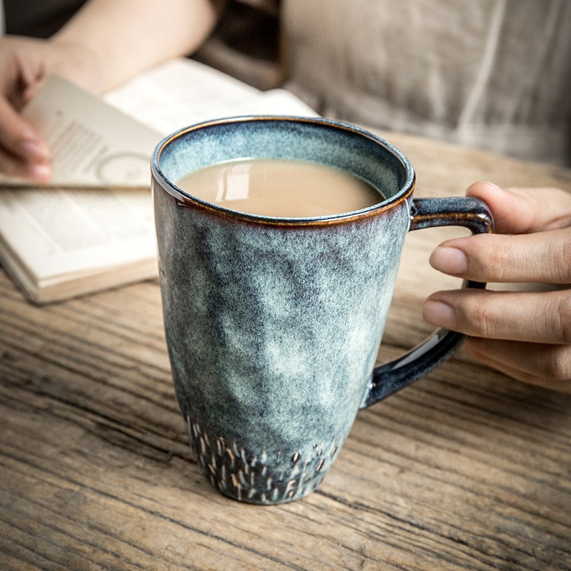 Elegant White Porcelain Coffee Mug